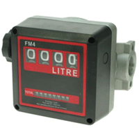 FM4 Diesel Fuels Flow Meter - 1” BSPPF In/Outlet